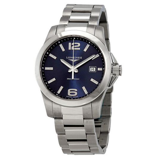 Longines - Conquest Blue Dial 41mm Men's